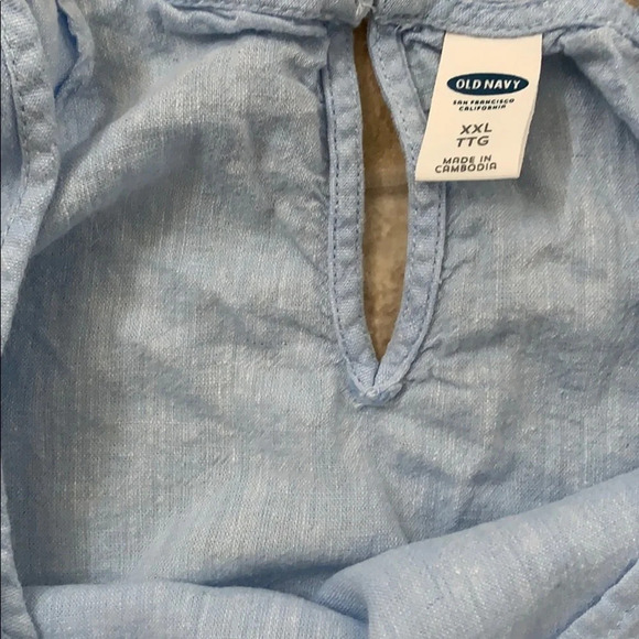 NWOT Old Navy Chambray Top size XXL - Picture 2 of 4